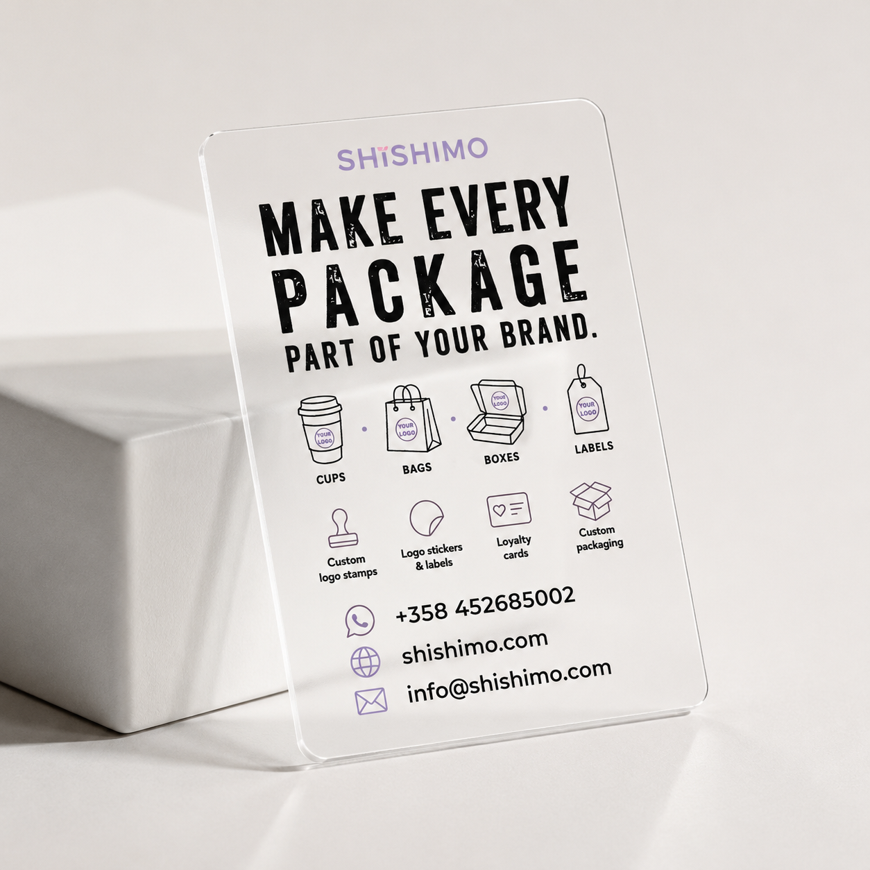 Transparent Business Card