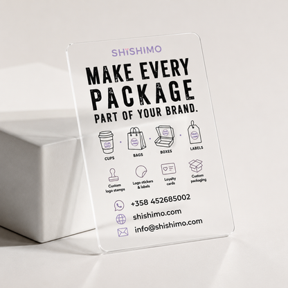 Transparent Business Card