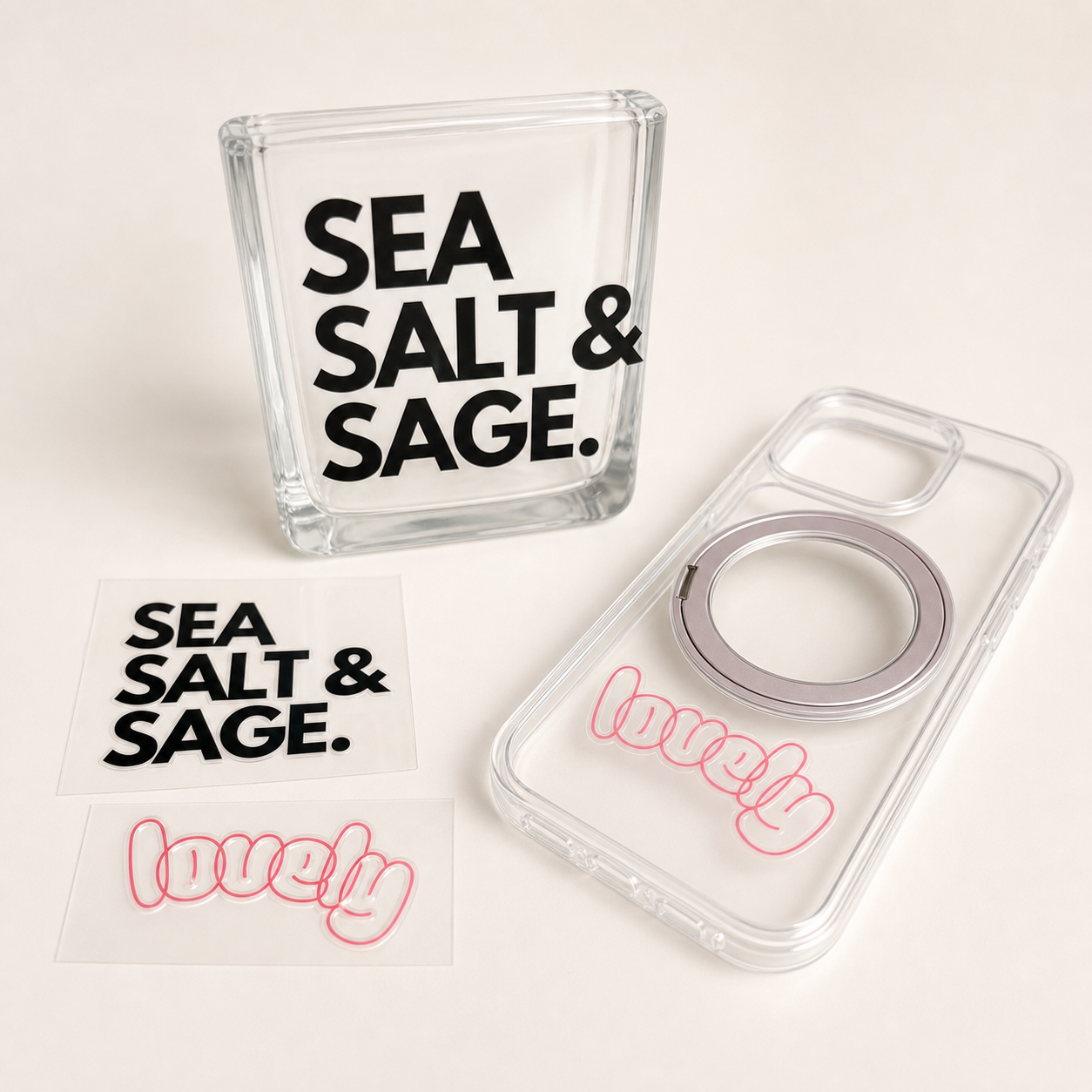 Custom UV DTF Stickers
