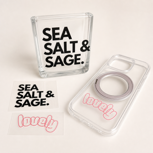 Custom UV DTF Stickers